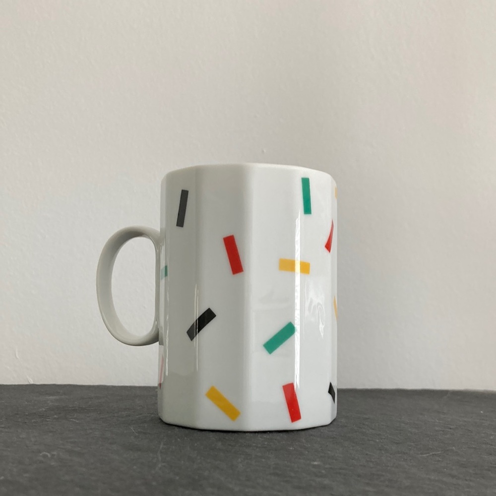 Vintage studio nova confetti mug L5310